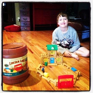 Lincoln Logs homes