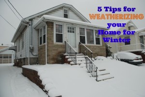 5 Tips for Weatherizing your Home for Winter